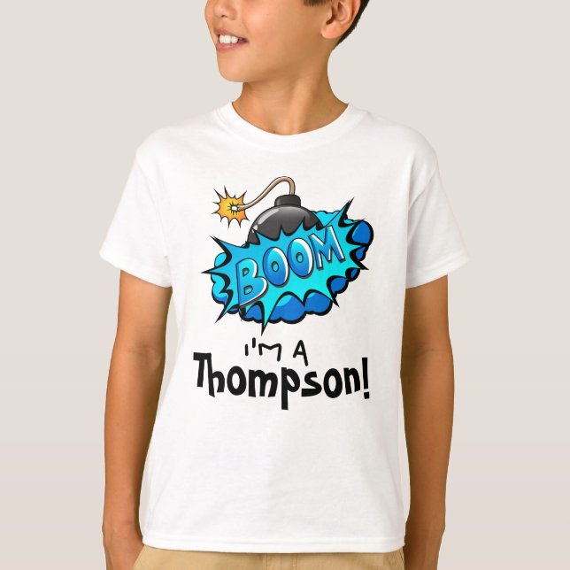 Camiseta Crescimento da banda desenhada da arte! T do (Frente)