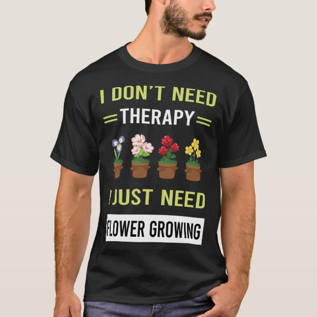 Camiseta Crescimento da Flor Terapêutica (Frente)