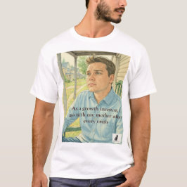 Camiseta Crescimento do Estoque Acidentado? Bem-vindo de vo