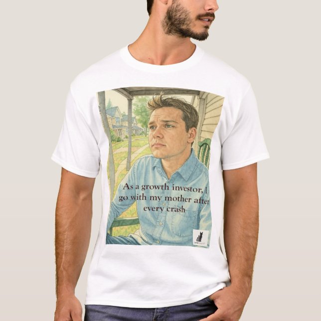 Camiseta Crescimento do Estoque Acidentado? Bem-vindo de vo (Frente)