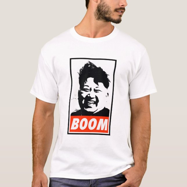Camiseta Crescimento do Un de Kim Jong do crescimento (Frente)