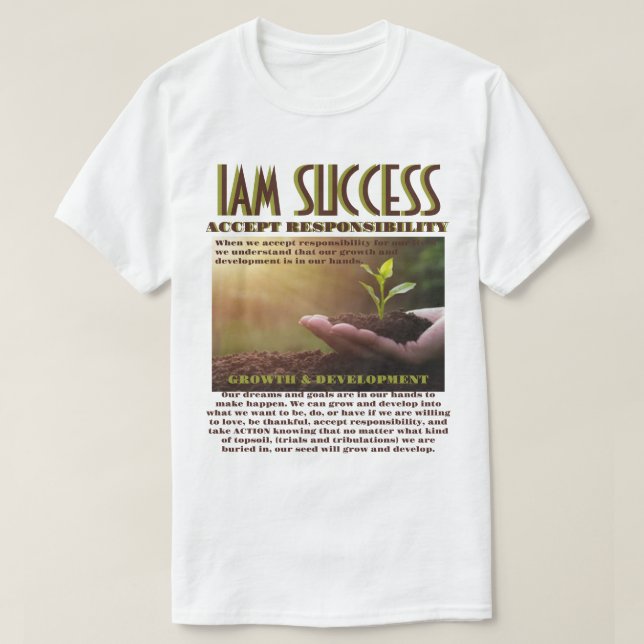 CAMISETA CRESCIMENTO E DESENVOLVIMENTO (Frente do Design)
