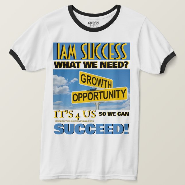 CAMISETA CRESCIMENTO E OPORTUNIDADE (Frente do Design)