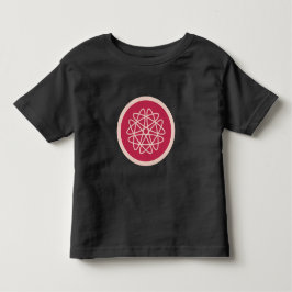 Camiseta Crescimento nuclear - magenta no centeio - padrão 