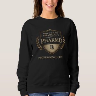 Camiseta Crest de Profissional de Doutor em Farmácia