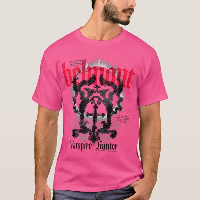 Camiseta Crest Familiar Belmont Vampire Hunter (Frente)