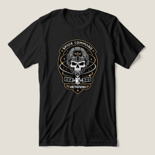 Camiseta Crest Tático Veterano de Operações Espaciais