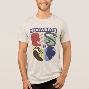 Camiseta Crestão Estampado Vintage HOGWARTS™