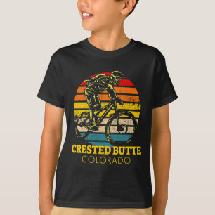 Camiseta Crested Butte Colorado Mountain Biking Mtb Vintage