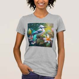 Camiseta Crested Teal Winged Jay