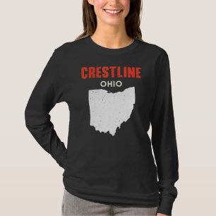Camiseta Crestline Ohio USA State America Viagem Ohioan