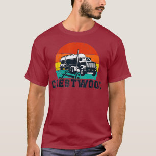 Camiseta Crestwood Kentucky KY Tourism Semi ficou preso em