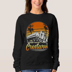 Camiseta Crestwood Kentucky Ky Tourism Semi Preso Em Railro