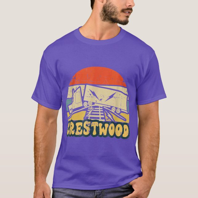 Camiseta Crestwood Kentucky KY Turismo Semi Truck on Railro (Frente)