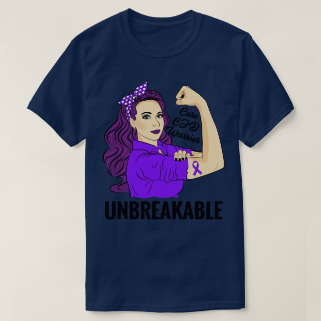 Camiseta Creutzfeldt Jakob Disease Awarening CJD (Frente do Design)