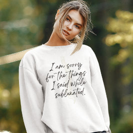 Camiseta Crewneck Chiropractic, Presente Chiroprático