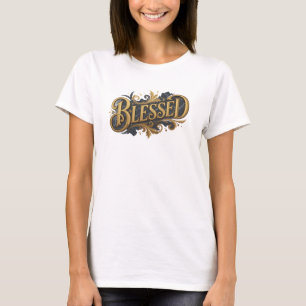 Camiseta Criação de Arte 2D BÊNÇÃO Caprichosa