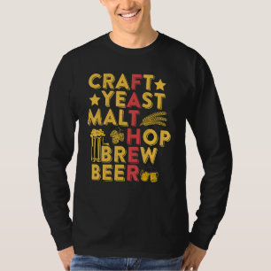 Camiseta Criação de Artesanatos para cervejas com Salto de