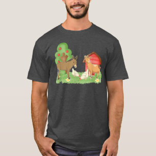 Camiseta Criação De Aves De Capoeira-Cama Fazenda A