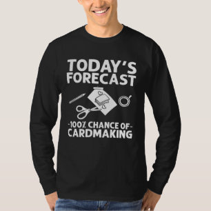 Camiseta Criação de Cartões Fabricante de Cartões Carimbos