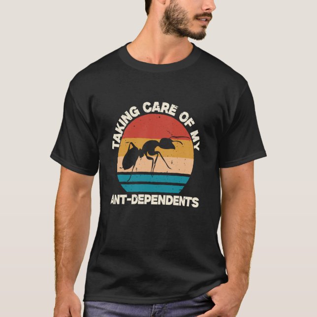 Camiseta Criação de Formigas (Frente)