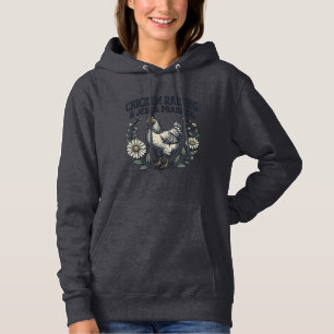 Camiseta Criação de Frangos e Louvor a Jesus Galinha Vintag
