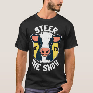 Camiseta Criação de gado com graça