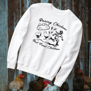 Camiseta Criação De Galinhas E Crianças Selvagens Arte De L