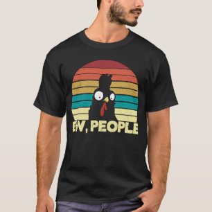 Camiseta Criação de galinhas retrô pessoas criadoras de gal
