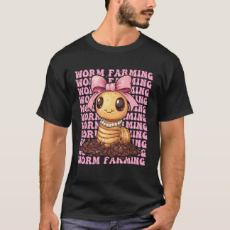 Camiseta Criação de Minhocas Vermicultura Minhocultor Fazen