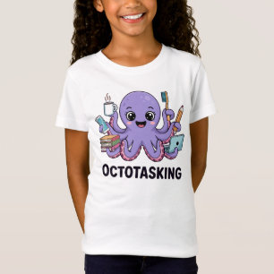 Camiseta Criação de Octotasking no Modo Multitarefa