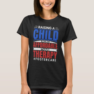 Camiseta Criação de Pais Adotivos de Cuidados Infantis Grap