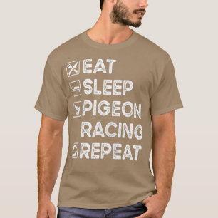 Camiseta Criação De Pigeon Racing Pigeon Fancier Bird
