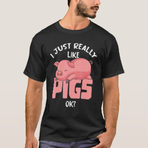 Camiseta Criação de Porcos Animal de Criação Animal de