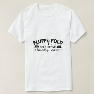 Camiseta Criação de Presente elegante branco e preto