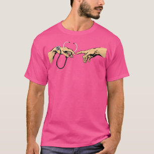 Camiseta Criação Do Hospital Médico Adam Michelangelo