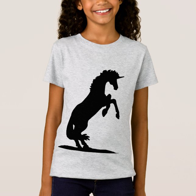 Camiseta Criação do Unicorn Silhouette (Frente)
