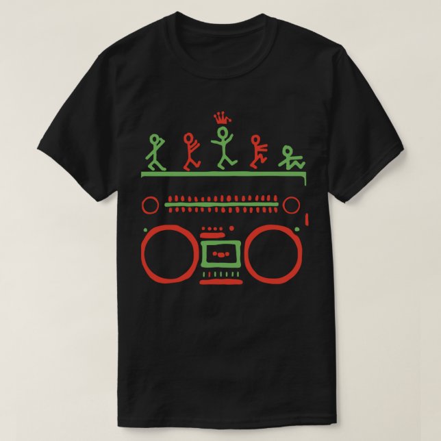 Camiseta Criação Influenciada Muitos Músicos De Hip Hop Ver (Frente do Design)