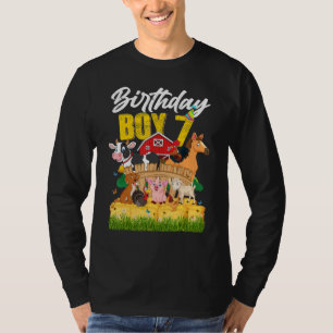 Camiseta Criações de 7 de Garoto de 7 anos de idade