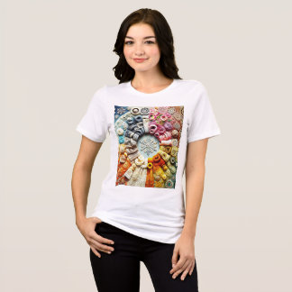 Camiseta Criações de crochê sazonais ❄️ 🌸 ☀️ 🍂 - Bea arte
