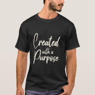 Camiseta Criada Com Uma Bíblia De Citação Cristã De Fé De P