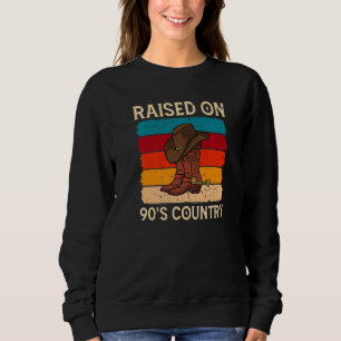 Camiseta Criada em Weste, a country Music Vintage Cowgirl d