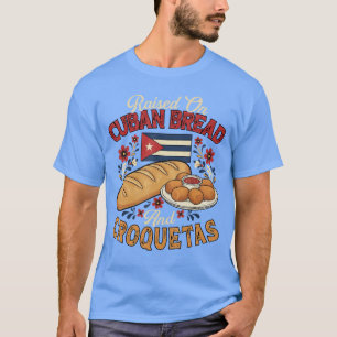 Camiseta Criado com Pão Cubano e Croquetas Apaixonado por C