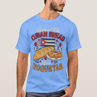 Camiseta Criado com Pão Cubano e Croquetas Apaixonado por C