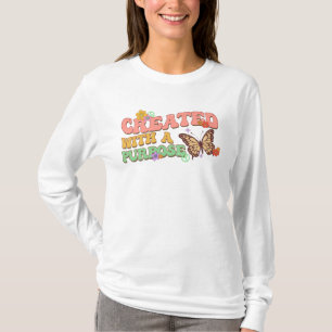 Camiseta Criado com um objetivo