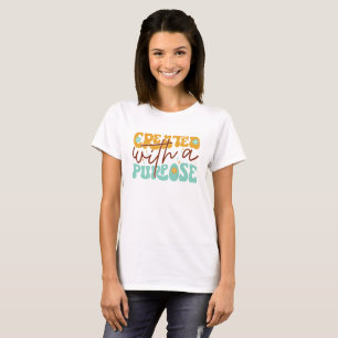 Camiseta Criado com um objetivo