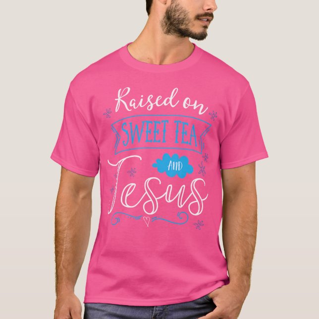 Camiseta Criado Em Chá E Jesus Doce (Frente)