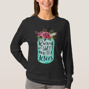 Camiseta Criado Em Chá E Jesus Doce