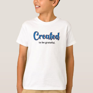 Camiseta Criado grato.