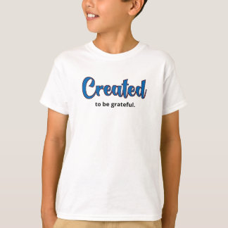 Camiseta Criado grato.